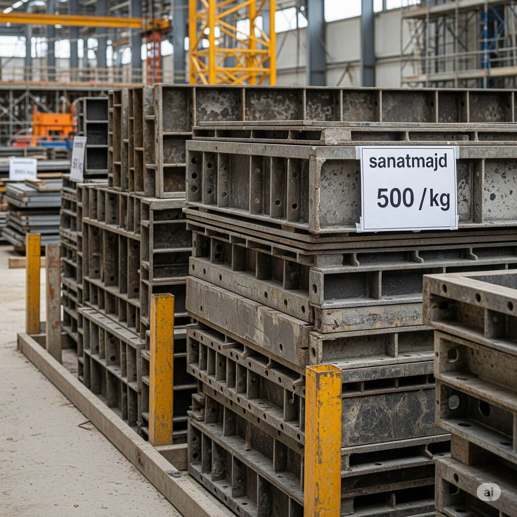 قیمت هر کیلو قالب فلزی دست دوم صنعت مجد