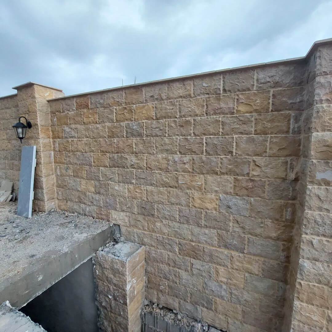 نمای سنگ بادبر