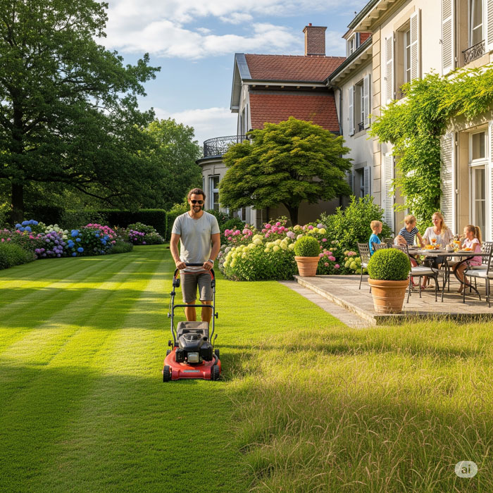 چمن‌زن موتوری