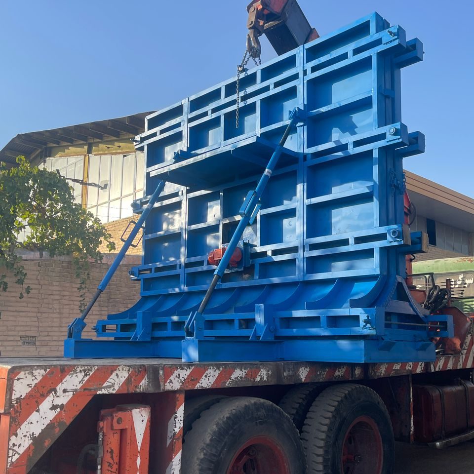 قالب دیوار خودایستا پایه قوس دار