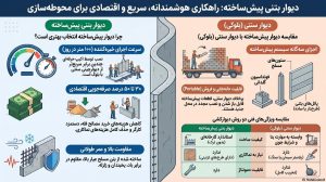 مزایا و معایب دیوار بتنی پیش ساخته محوطه چیست؟